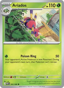 Ariados 002 - Perfect Order Pokemon kaart - TCG Fanz
