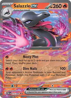 Salazzle ex 016 - Perfect Order Pokemon kaart - TCG Fanz